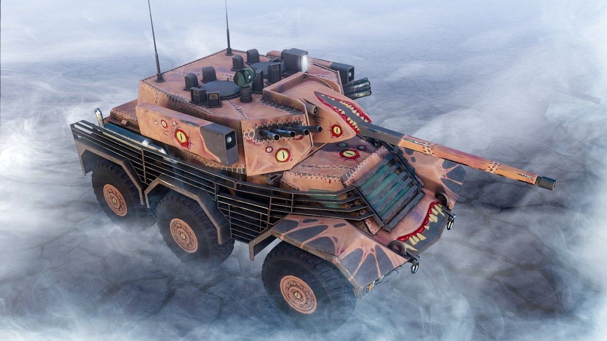 مشخصات خودروی زرهی شناسایی اسفینکس