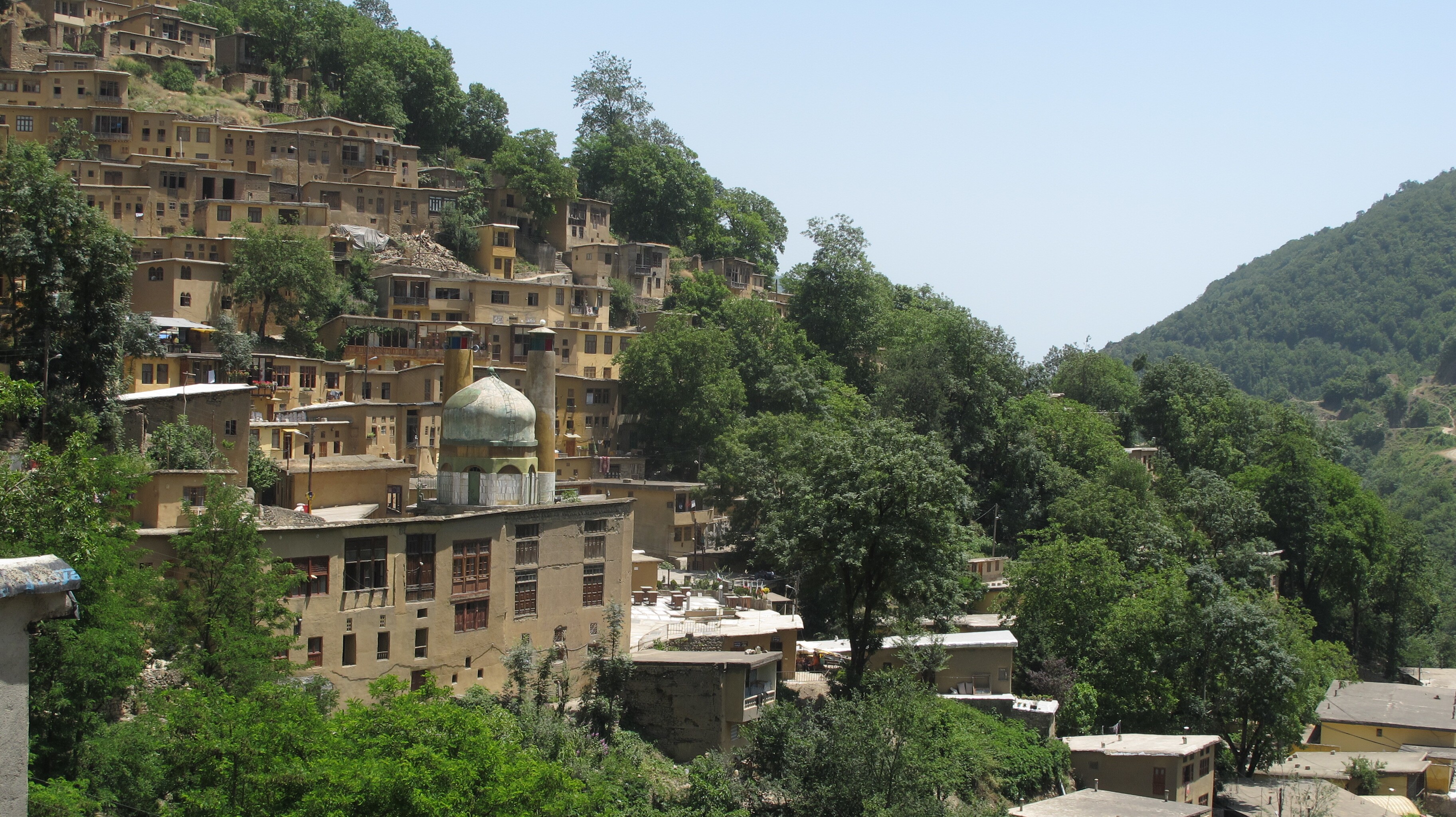 ببینید| رانش ناگهانی یکی از معبر‌های ماسوله