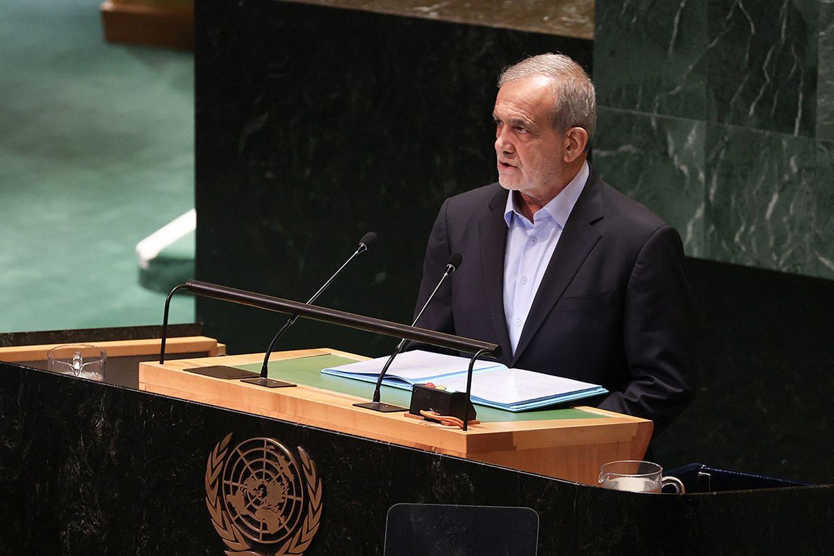 عکس| هئیت همراه رئیس‌جمهور در مجمع عمومی سازمان ملل