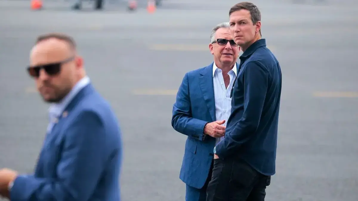 ببینید| بازدید ویتکاف و داماد ترامپ از غزه