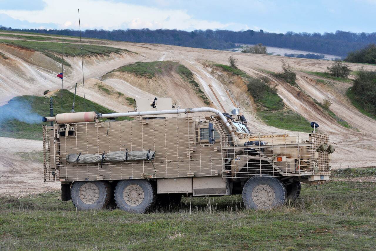 خودروی گشت زرهی ماستیف ۲