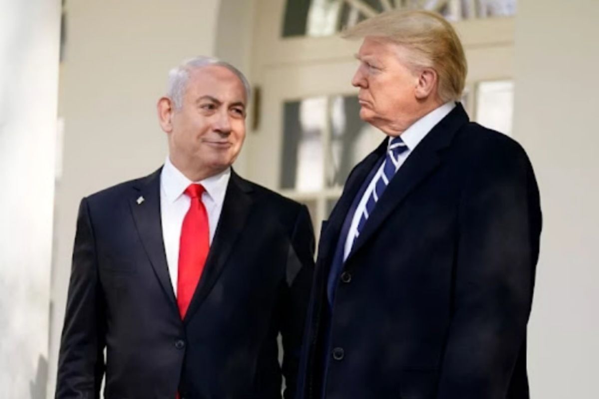 هدیه نتانیاهو به ترامپ؛ مجسمه طلای کبوتر صلح! +عکس