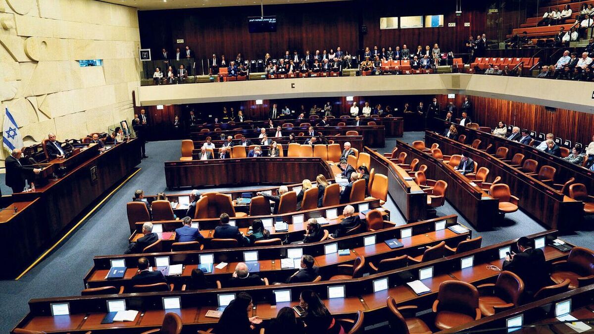 ببینید| درگیری در کنست اسرائیل حین سخنرانی ترامپ