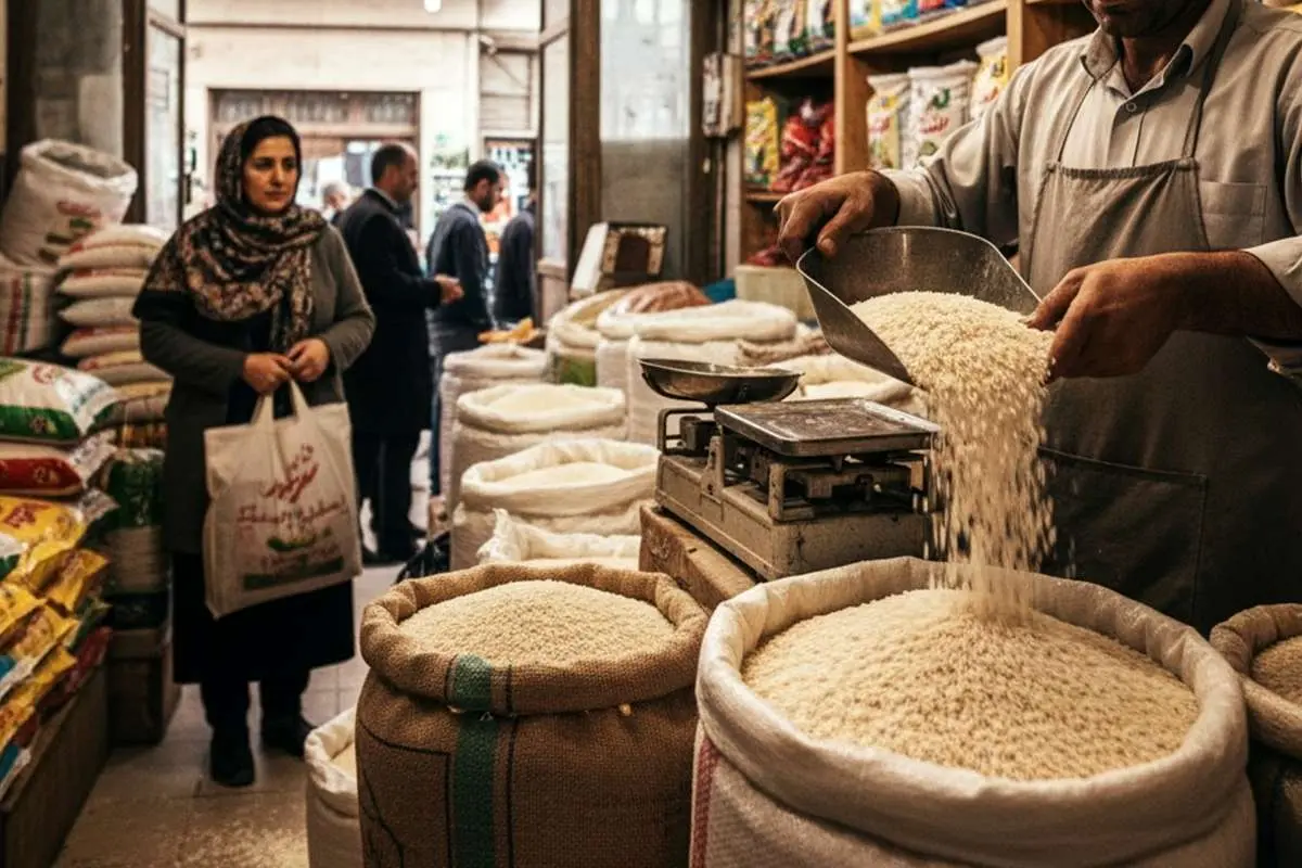 قیمت جدید برنج ایرانی در بازار قیمت جدید برنج ایرانی در بازار