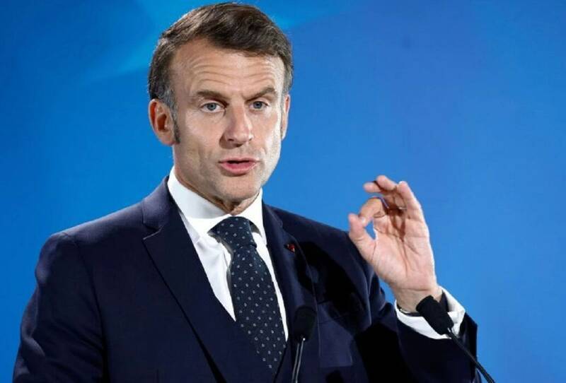 مکرون: دنبال مستقر کردن نیروهای بین‌المللی در غزه هستیم