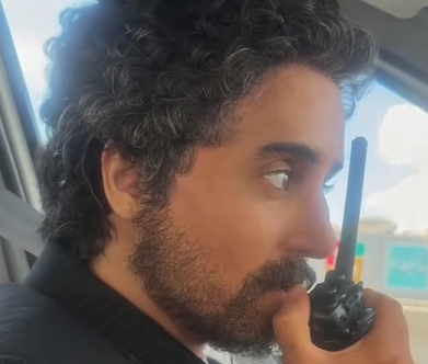 ببینید| گریم مردانه الناز شاکردوست در نقش شوهر نعیمه نظام‌دوست