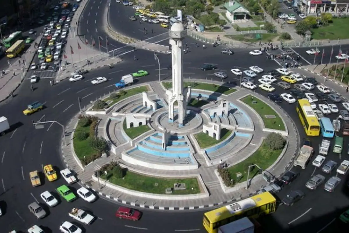 میدان صادقیه مسیر عبوری جدید پیدا میکند میدان صادقیه