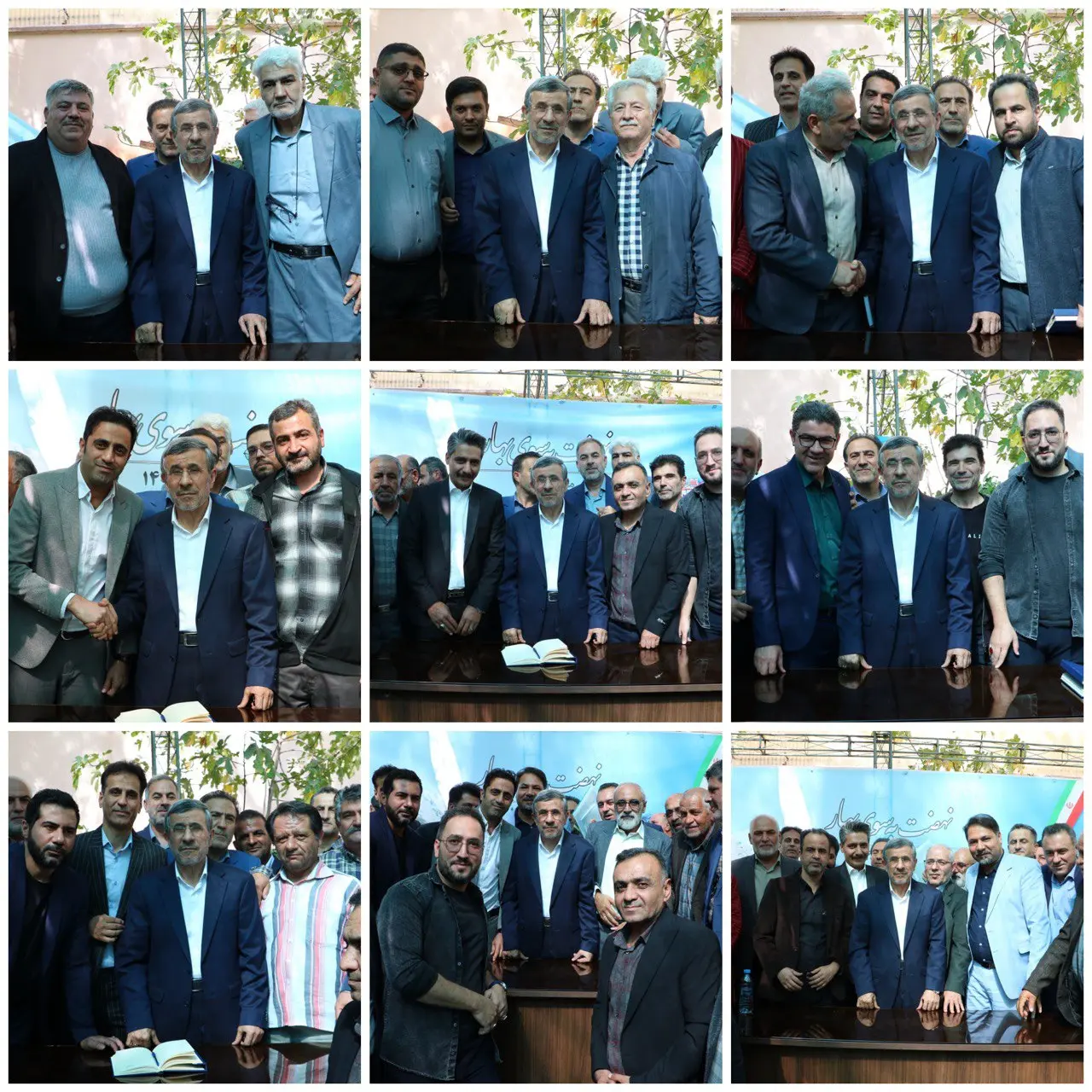 احمدینژاد در جمع فعالان سیاسی و هوادارانش +تصاویر 4