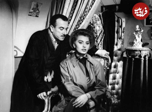 عکسی از سوفیا لورن در ۲۱ سالگی؛ سال ۱۳۳۴