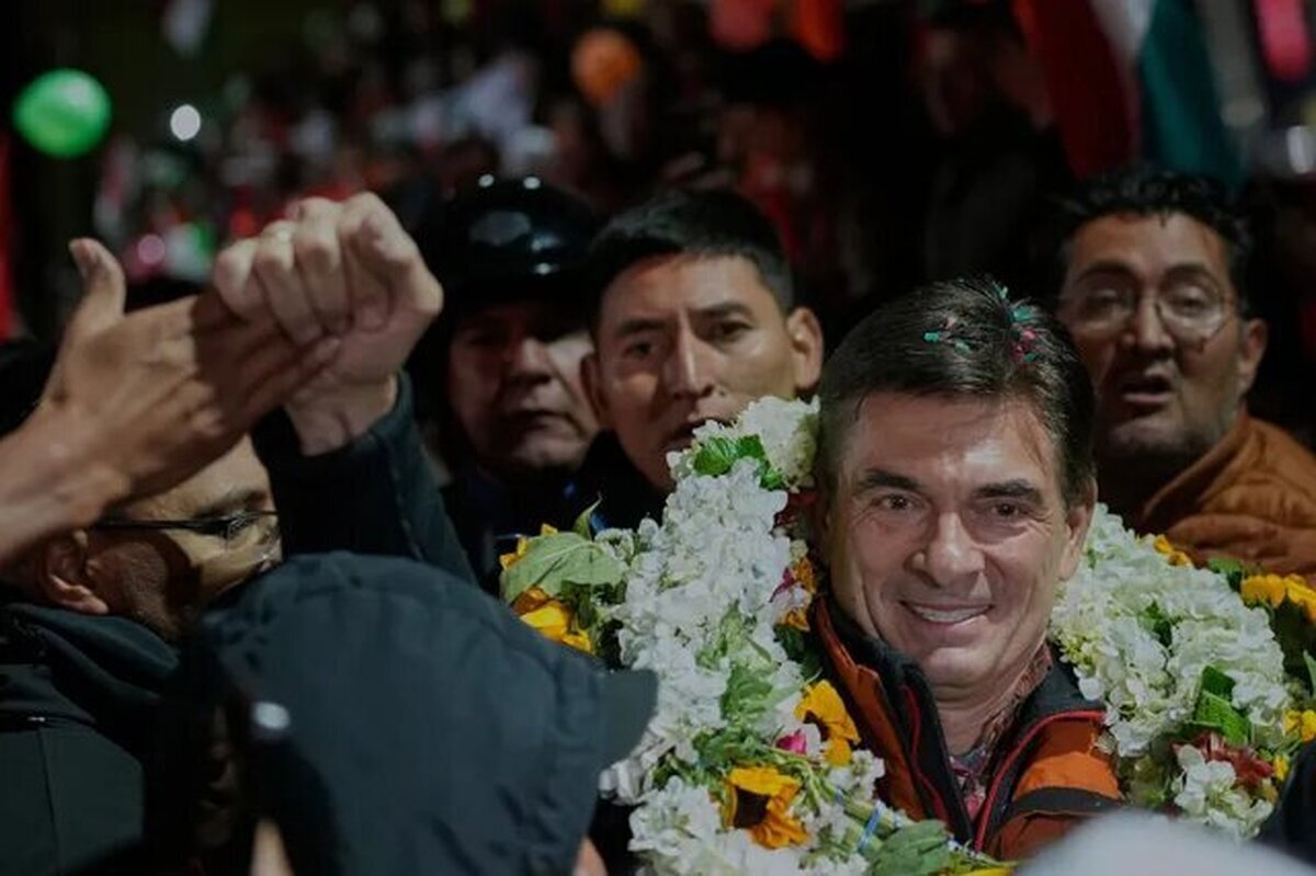 ببینید| رودریگو پاز رئیس‌جمهور بولیوی شد