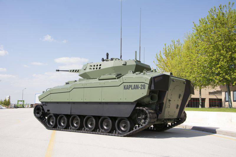 خودروی زرهی نسل جدید کاپلان-۲۰ ترکیه