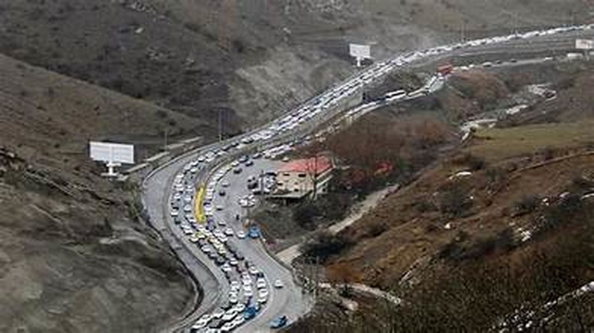 جاده چالوس بازگشایی شد