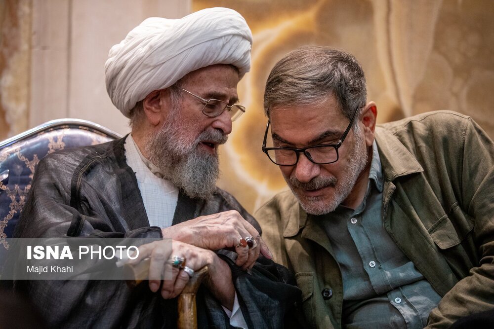 حضور شمخانی در مراسم ترحیم سردار علیرضا افشار +عکس