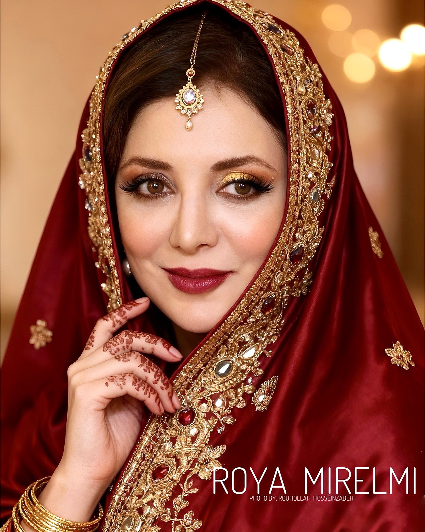 استایل هندی رویا میرعلمی غوغا کرد + عکس