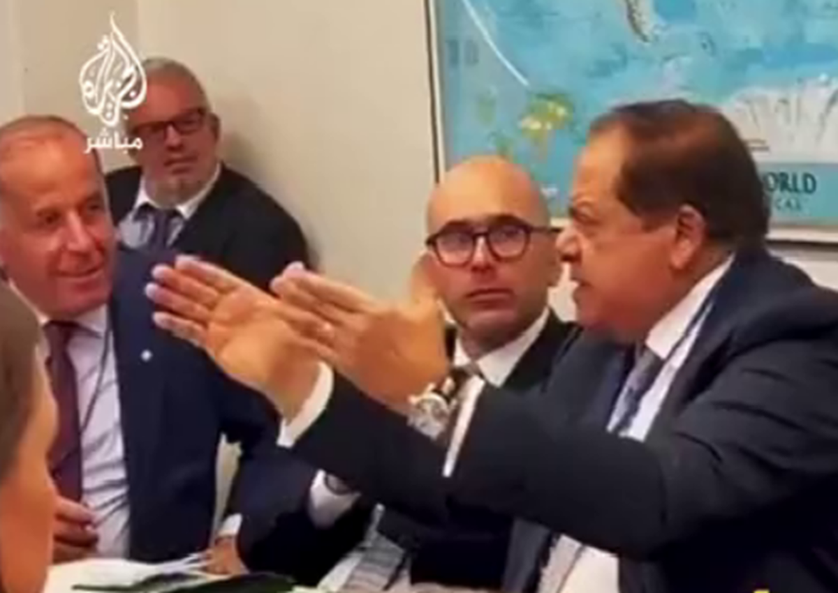ببینید| درگیری لفظی نمایندگان مصر و اسرائیل در نیویورک