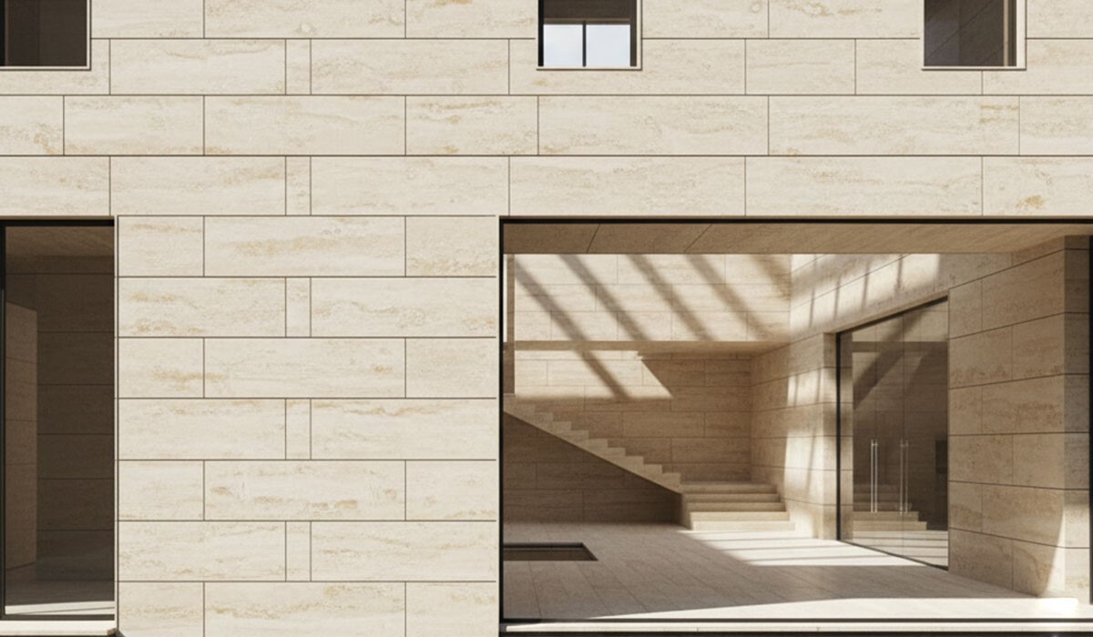 سنگ تراورتن عباس ‌آباد : انتخابی ممتاز برای نمای ساختمان و فضای داخلی