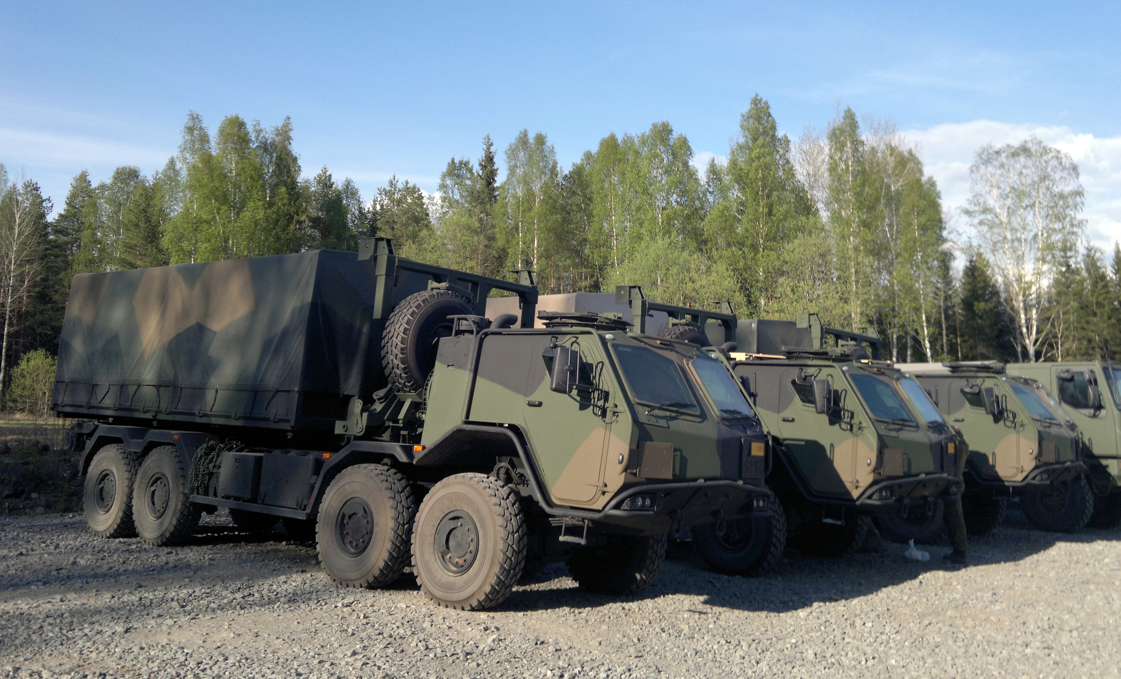 مشخصات کامیون نظامی قدرتمند SISU فنلاند