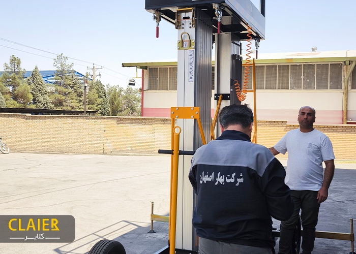 کلایر؛ دارنده گواهی ایمنی بالابر هیدرولیکی در کشور کلایر؛ دارنده گواهی ایمنی بالابر هیدرولیکی در کشور