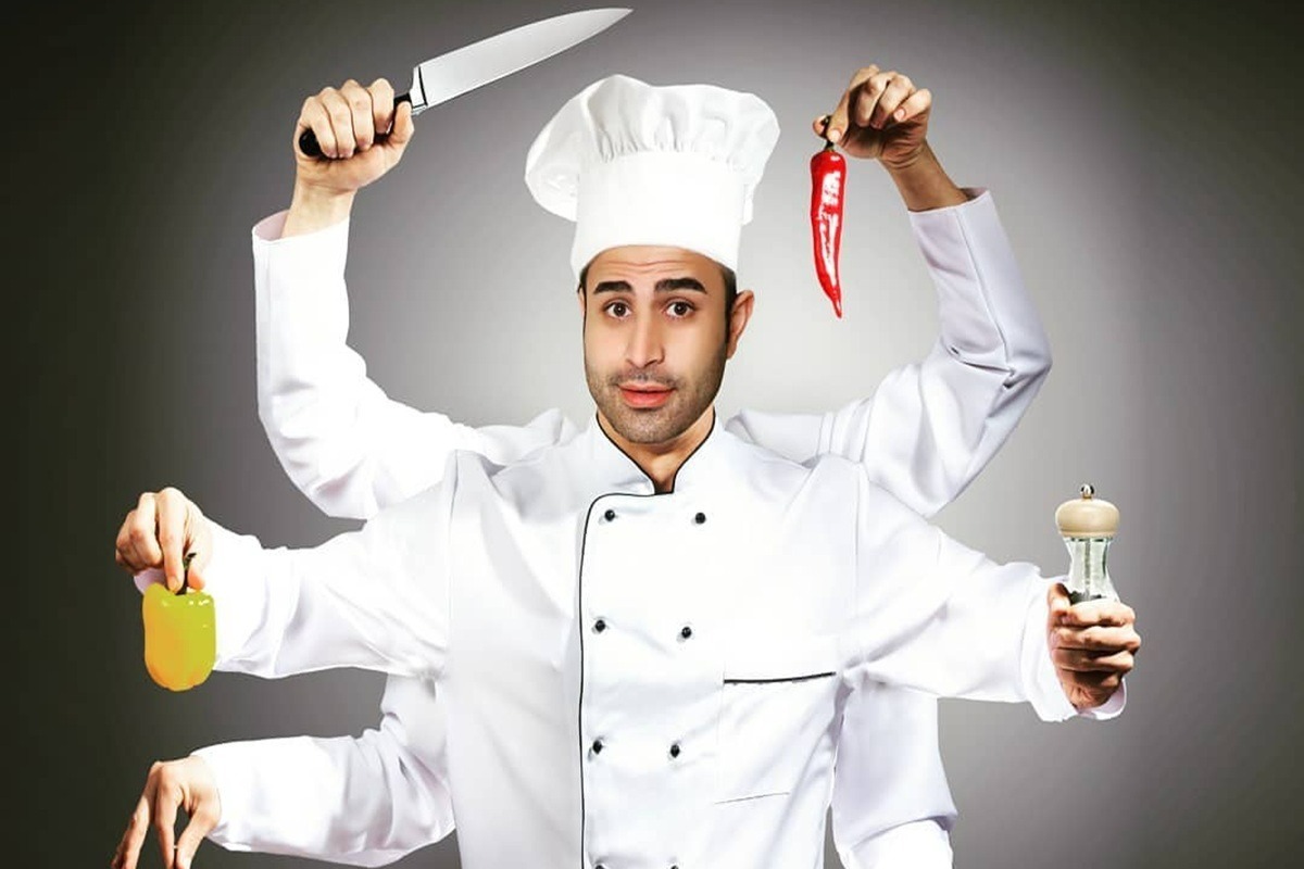 سعید قاسمی مجری آشپزی صداوسیما