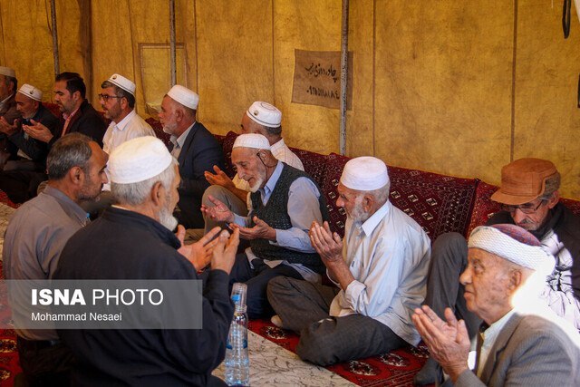 عزاداری مردم برای صابر کاظمی در زادگاهش