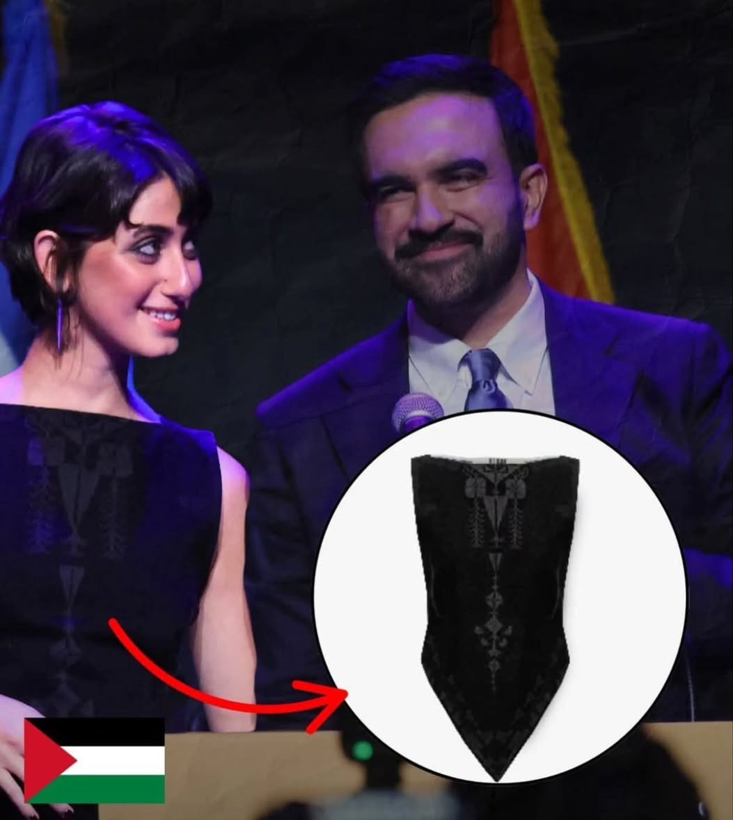 ماجرای لباس خاص همسر زهران ممدانی چیست؟ راما دوجی