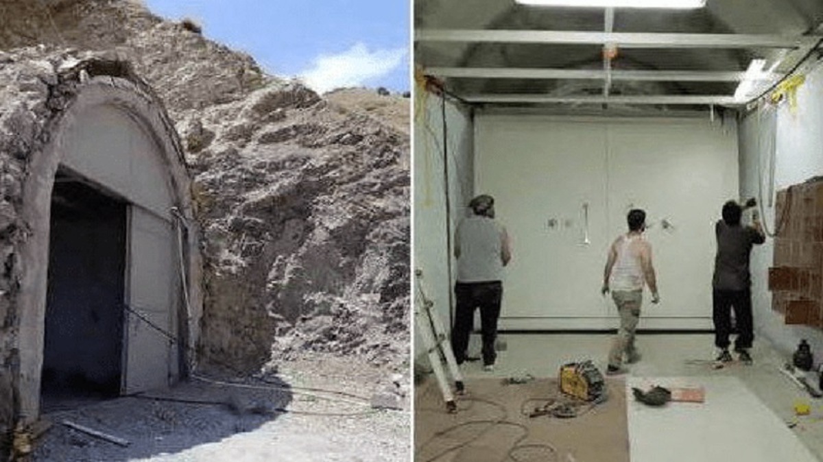 سپاه: تصاویر منتشرشده از تونل‌های موشکی جعلی است