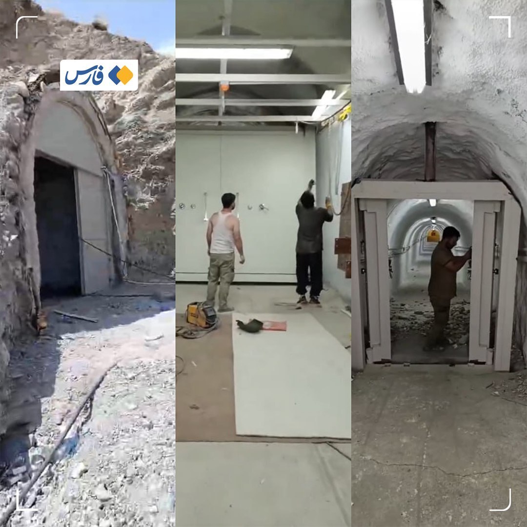 سپاه: تصاویر منتشرشده از تونل‌های موشکی جعلی است