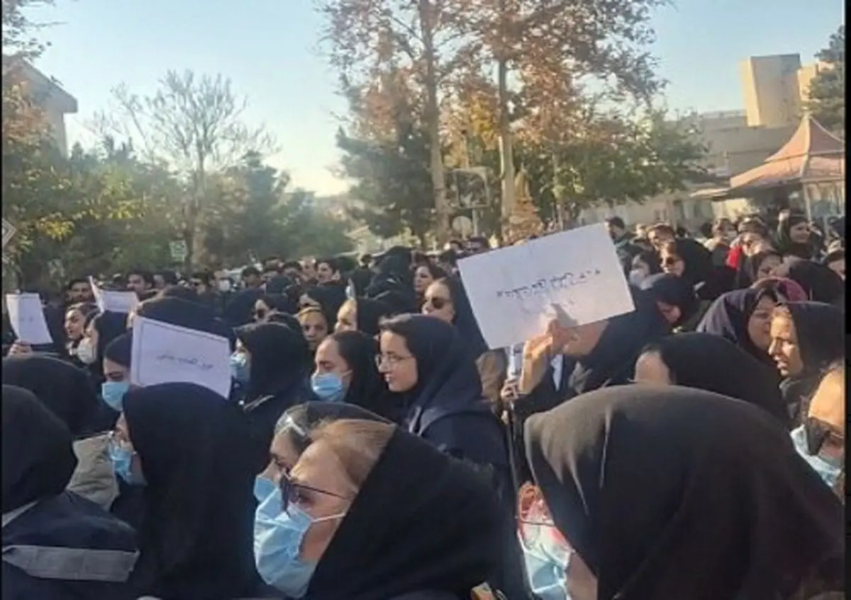 ادامه اعتراض پرستاران | هشداری که باید جدی گرفته شود