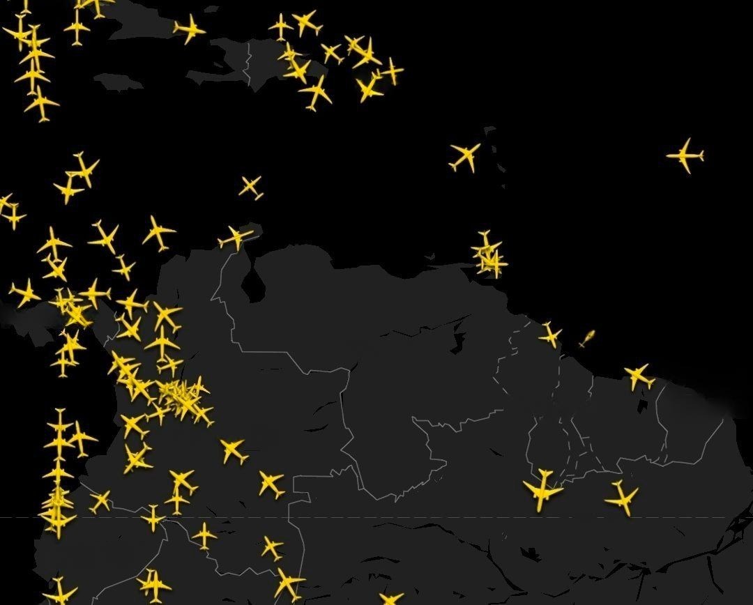 ببینید| تحرکات آخرالزمانی آمریکا در نزدیکی ونزوئلا