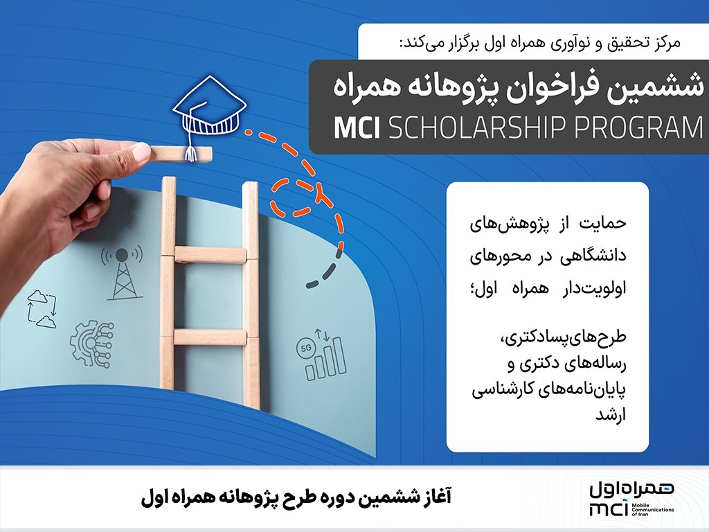 آغاز ششمین دوره طرح پژوهانه همراه اول آغاز ششمین دوره طرح پژوهانه همراه اول