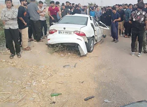 ۵ کشته در تصادف نیسان و سمند در دزفول