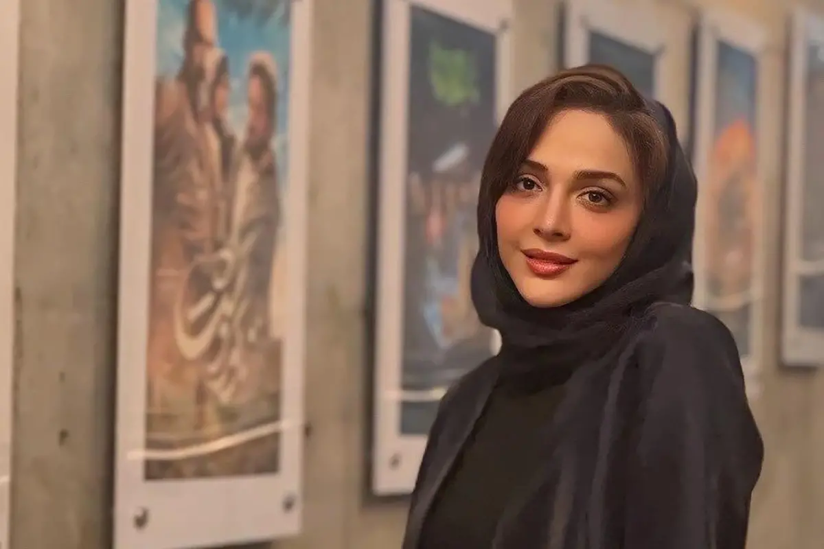 عکس| المیرا دهقانی با کلاه فرهاد آئیش