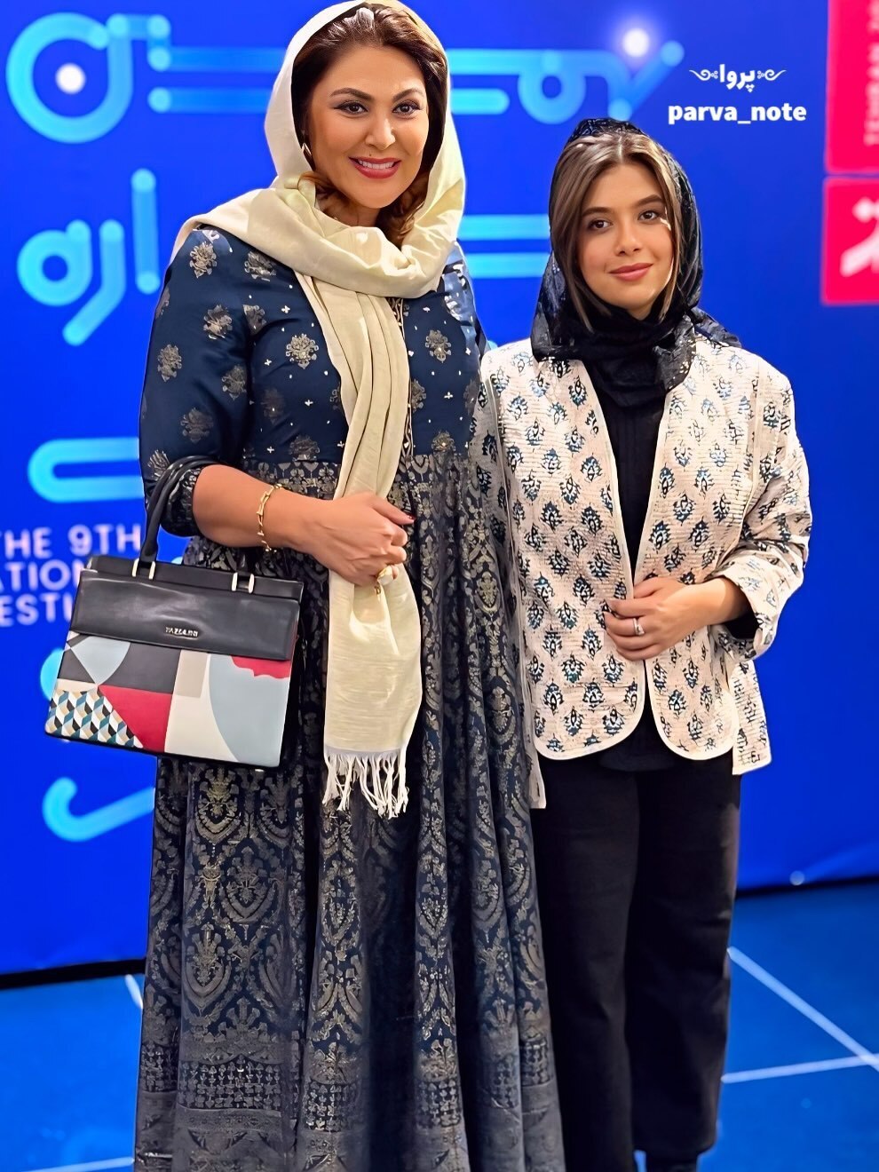 عکس| حضور «لاله اسکندری» با استایل سنتی در بزرگداشت خود