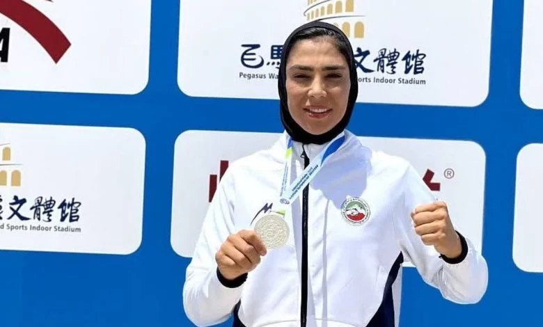 افتخار ووشوی ایران سهیلا منصوریان به مدال طلا دست یافت