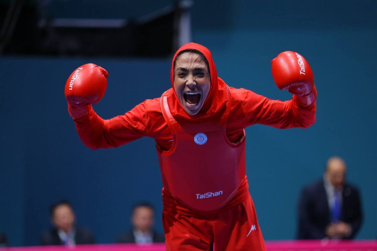 سهیلا منصوریان کیست؟| همه سوابق برنده طلای ششمین دوره بازیهای کشورهای اسلامی سهیلا منصوریان ووشوکار ایرانی