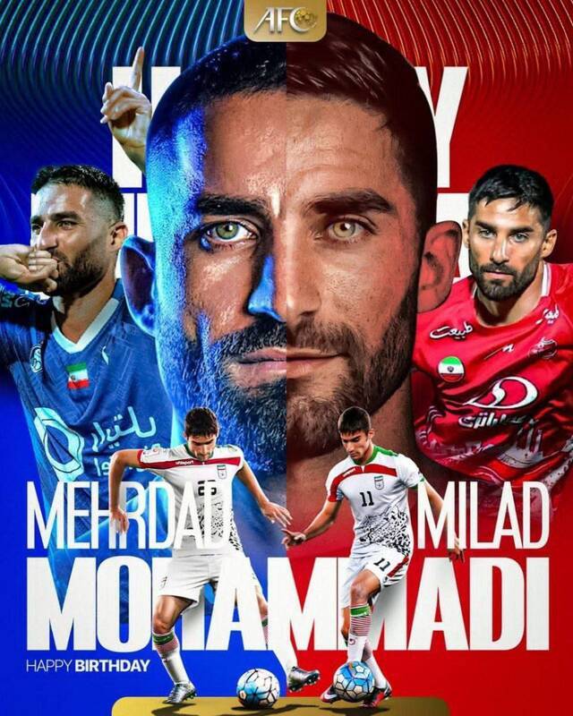 میلاد محمدی کیست؟ | بازیکن سرعتی فوتبال ایران بیوگرافی میلاد محمدی