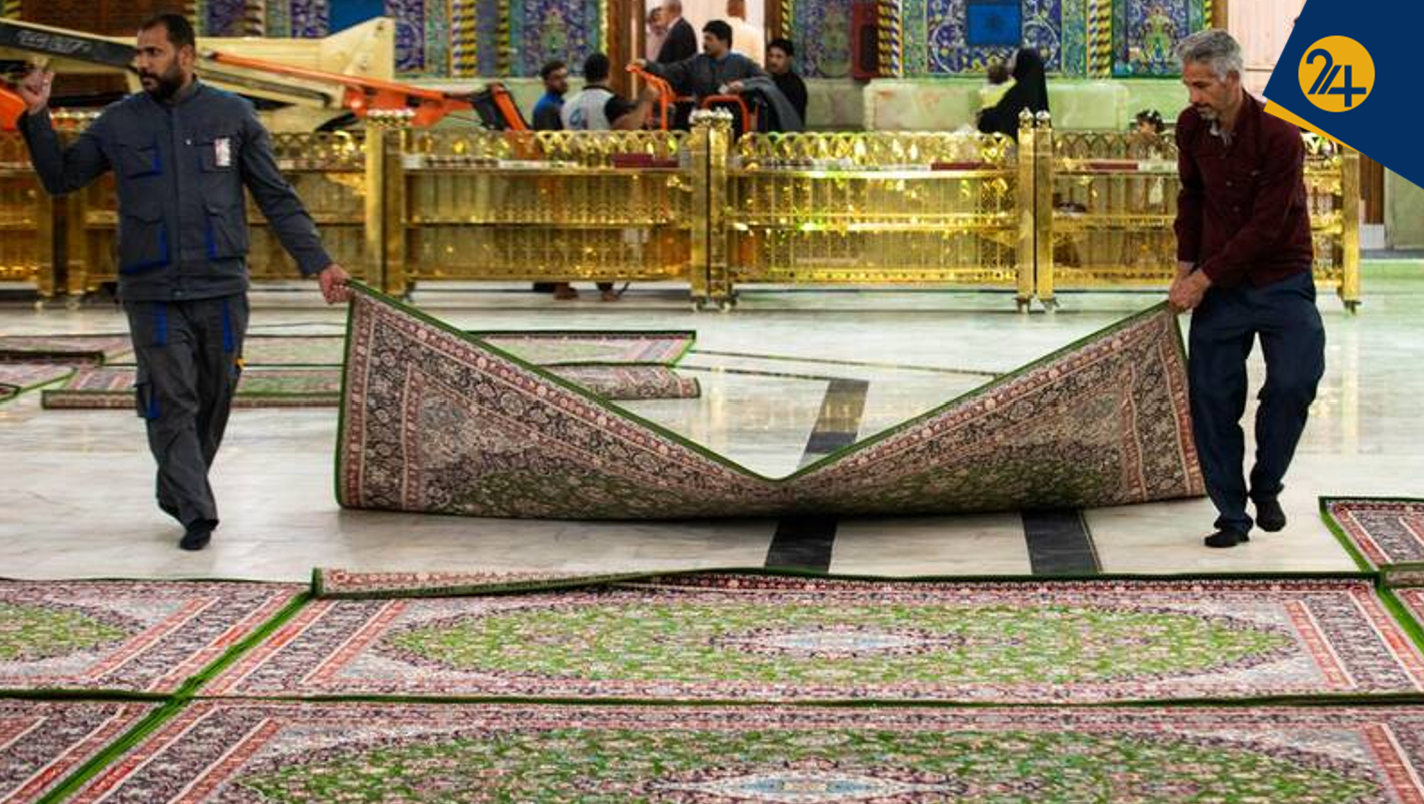 پشت پرده شایعه جمع شدن فرشهای وقفی حرم امام حسین چه بود؟ | بازی با نام آیتالله سیستانی؛ محبوبیتسازی یا بیاعتبارسازی؟ پشت پرده شایعه جمع شدن فرشهای وقفی حرم امام حسین چه بود؟ | بازی با نام آیتالله سیستانی؛ محبوبیتسازی یا بیاعتبارسازی؟