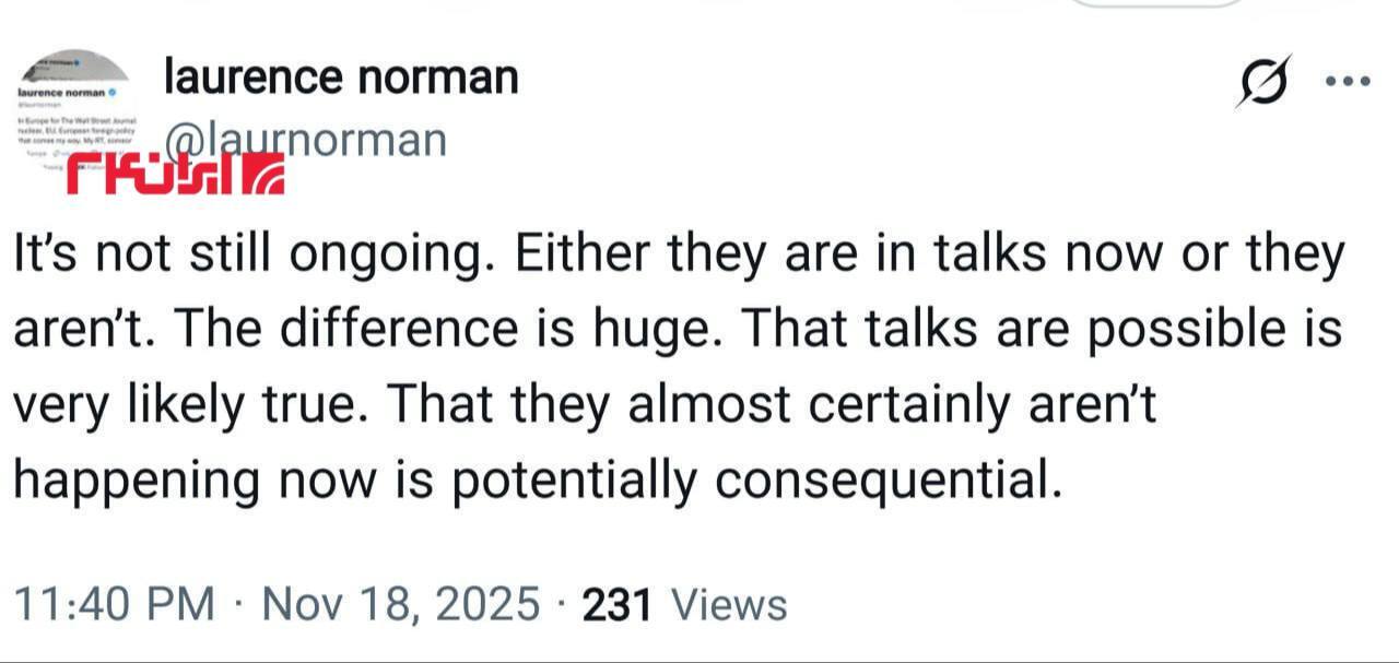 ادعای خبرنگار وال استریت ژورنال: ترامپ درباره مذاکرات با ایران دروغ گفت