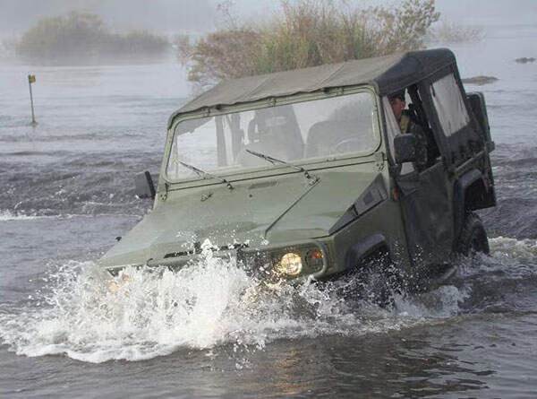 مشخصات خودروی نظامی Marruá