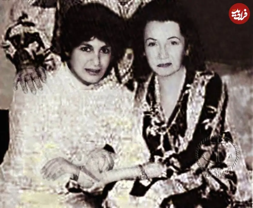 تصویر کمتر دیدهشده از فوزیه فواد در کنار نوهاش مهناز زاهدی فوزیه فواد