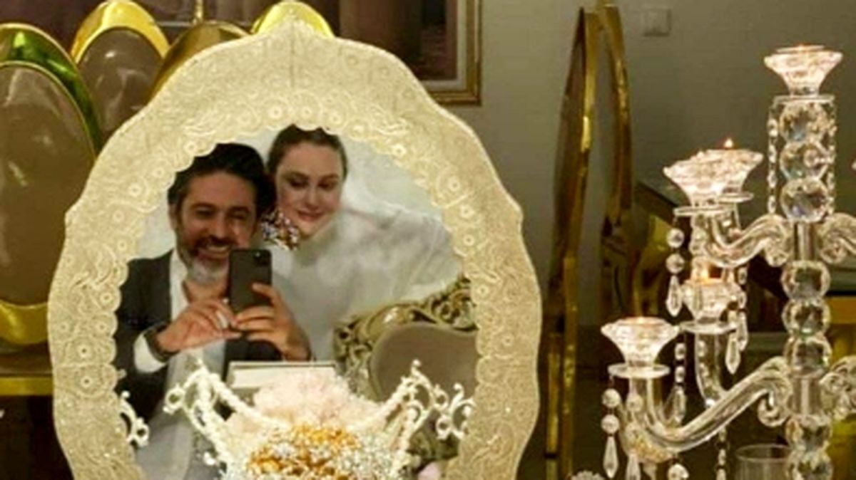 ازدواج اول آرام جعفری