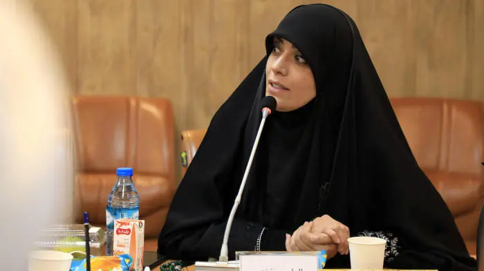 حضور الهام چرخنده در نشست ستاد امر به معروف +عکس حضور الهام چرخنده در نشست