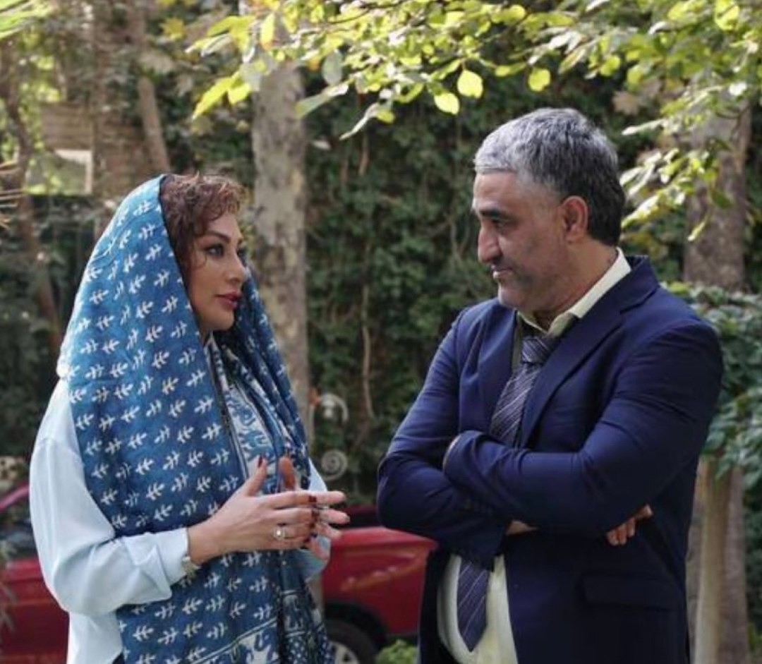 پژمان جمشیدی و یکتا ناصر در پشت صحنه فیلم مازراتی پژمان جمشیدی و یکتا ناصر در پشت صحنه فیلم مازراتی