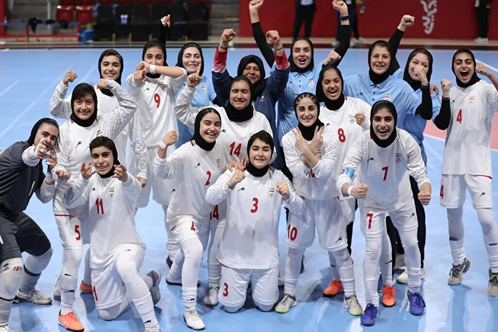 تیم فوتسال دختران ایران قهرمان شدند