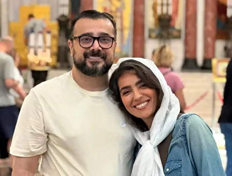 ببینید| پسر خردسال سپند امیرسلیمانی و مونا کرمی در تئاتر «باران اسیدی»