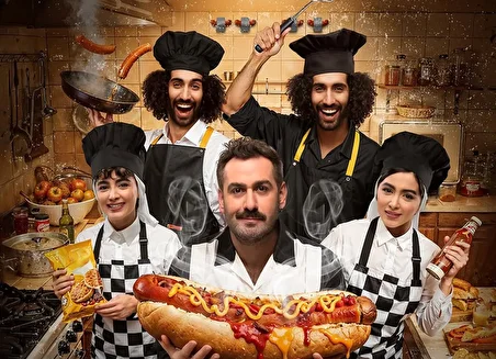 ببینید| اجرای آهنگ مازندرانی «جان مار» توسط رحمان و رحیم در حضور سارا و نیکا