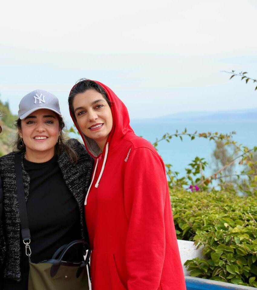 عکس| قاب پربازدید الیکا عبدالرزاقی و بازیگر ستایش در تونس