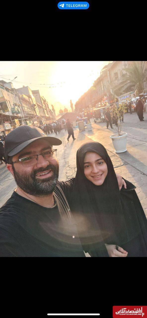 تصاویر اسماعیل سقاب اصفهانی و فرزندی که اعضای بدنش اهدا شد