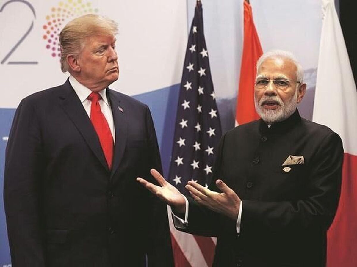 بی‌محلی مودی، نخست وزیر هند به ترامپ! + فیلم