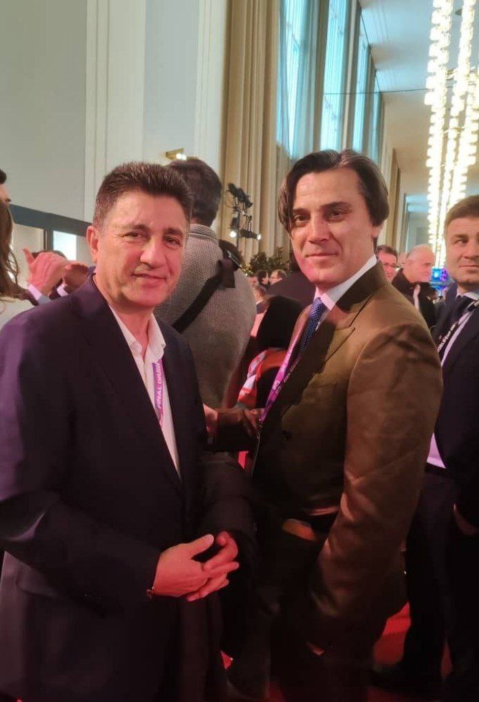 📷سرمربی تیم ملی در کنار همتایانش در اسپانیا، آلمان و ترکیه